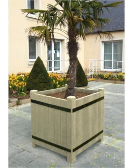BAC A ORANGER RECYCLE JAZZ 880MM GRIS