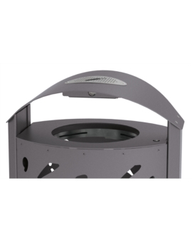 CORBEILLE OPALINE - MONOCHROME 120L CLASSIQUE GRIS PROCITY
