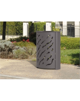 CORBEILLE OPALINE - MONOCHROME 120L CLASSIQUE GRIS PROCITY