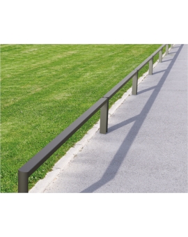 BUTEES PARKING METAL GALVANISE