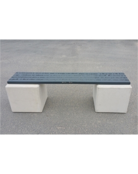 BANQUETTE BETON ORTHOS