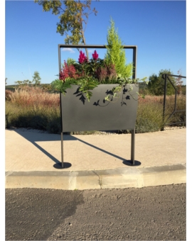 ENSEMBLE BARRIERE JARDINIERE SKY 200