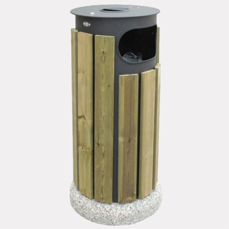 CORBEILLE CENDRIER ORISTANO CENDRIER 80 L
