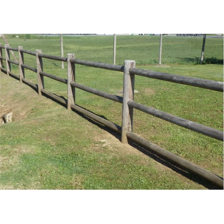 POTEAU TERMINAISON POUR CLÔTURE RONDE