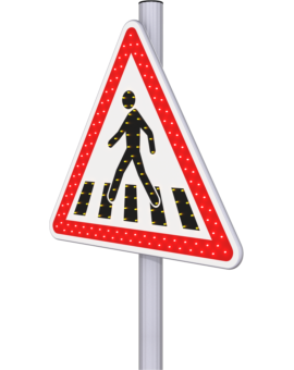 PANNEAU CLIGNOTANT RENFORCE - B14-30