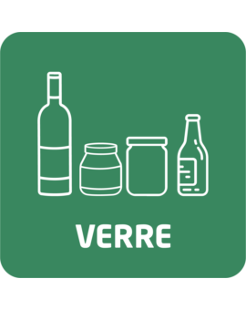 STICKERS CARRE POUR CORBEILLE