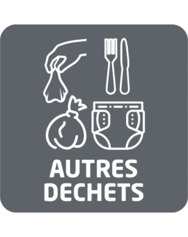 STICKERS CARRE POUR CORBEILLE