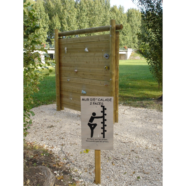 MUR ESCALADE 2 FACES