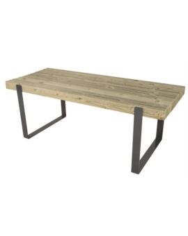 TABLE MYLOS - 2000 X 832 MM - PIN TRAITE