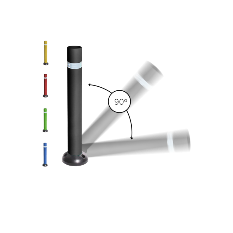 BORNE FLEXIBLE REFLECHISSANTE