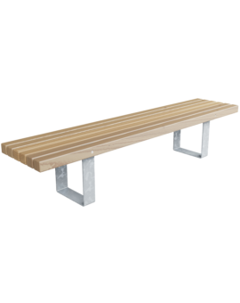 BANQUETTE RUSTIK PIN TRAITE AUTOCLAVE