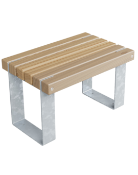 TABOURET RUSTIK - PIN TRAITE AUTOCLAVE - 650 MM