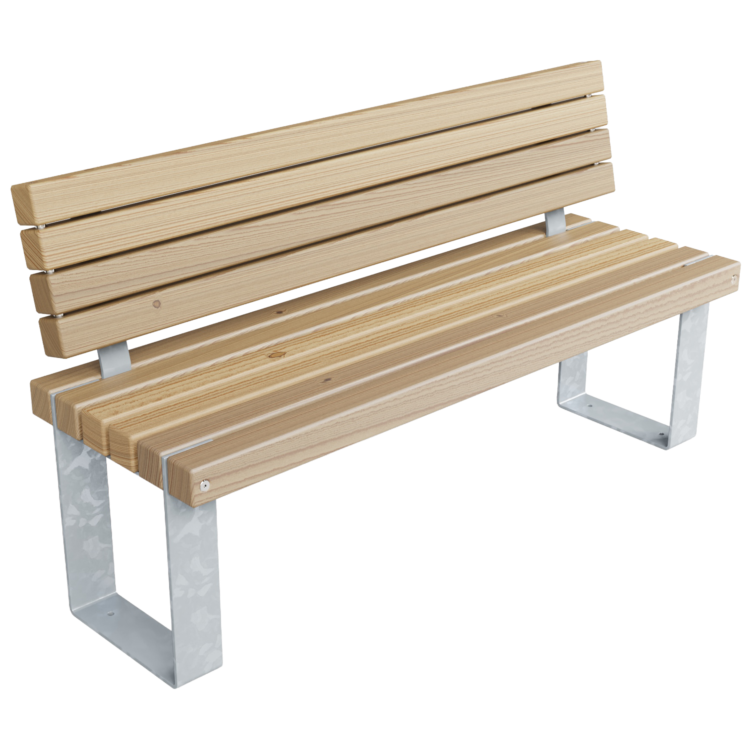 BANC RUSTIK - PIN TRAITE AUTOCLAVE - 1500 MM