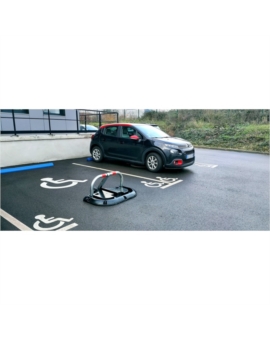 BLOC PARKING Ø 60MM - BASE CAOUTCHOUC