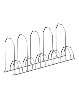 SUPPORT CYCLES 5 PLACES AVEC ARCEAUX