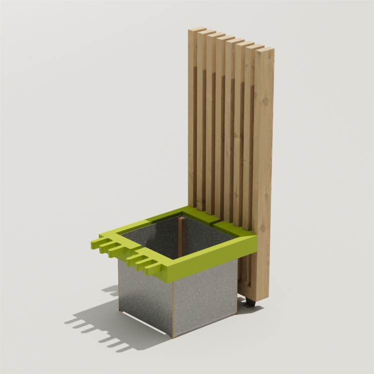 MODULAM - JARDINIERE BRISE VUE