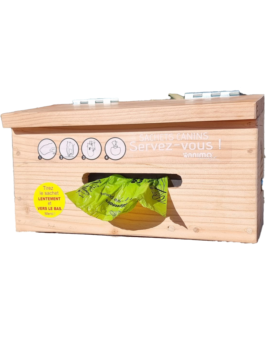 DISTRI-ROULEAU VEGETAL EN BOIS