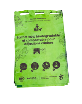 SACS VEGETAL EN LIASSE - CARTON DE 2000 SACHETS