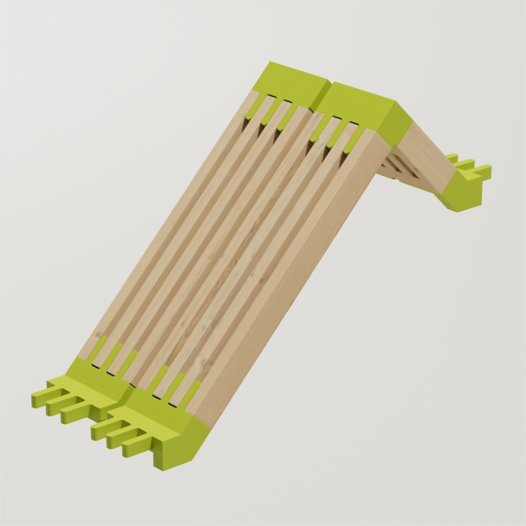 MODULAM - VAGUE - TABLE/ELEMENT BAS - 274 X 996 MM