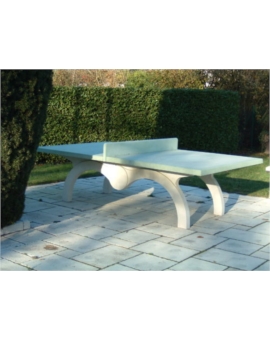 TABLE PING PONG BETON - PLATEAU VERT