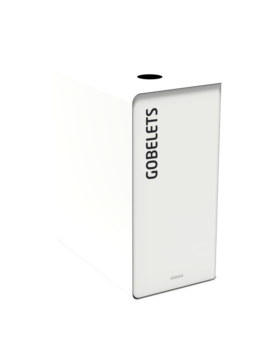 BORNE DE TRI CUBATRI - GOBELETS - BLANC