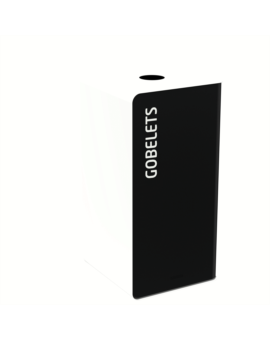 BORNE DE TRI CUBATRI - GOBELETS - BLANC