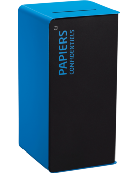 Borne de tri Cubatri Papiers confidentiels avec serrure