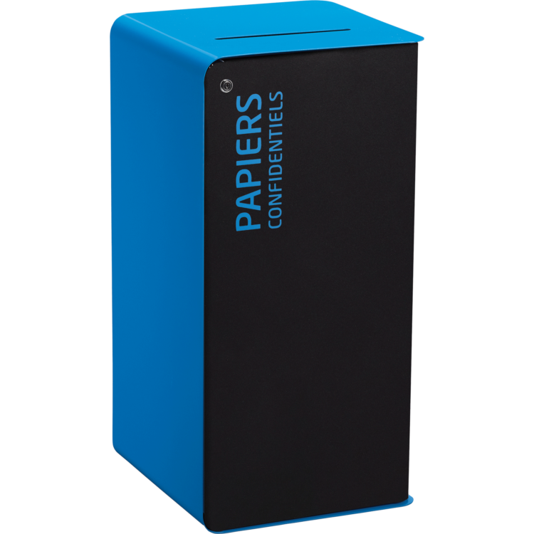 Borne de tri Cubatri Papiers confidentiels avec serrure