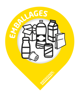 STICKER - JAUNE - EMBALLAGE 