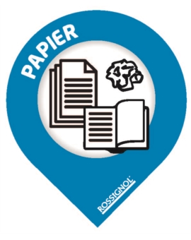 Lot de 10 stickers pour borne de tri