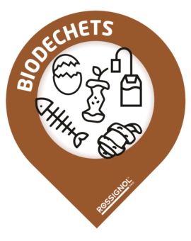 Lot de 10 stickers pour borne de tri