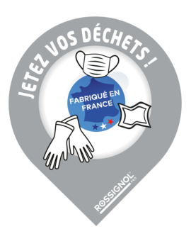 Lot de 10 stickers pour borne de tri