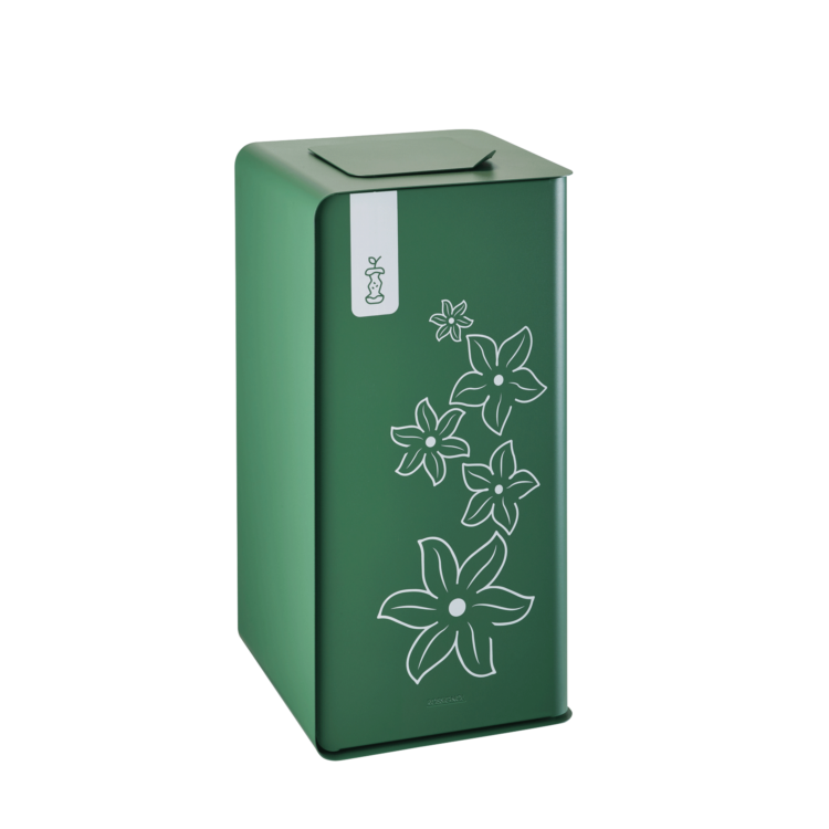BORNE DE TRI - CUBATRI SIGNATURE - 2X10L - BIODECHETS