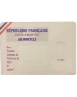 CARTE ÉLU PENTAPRINT