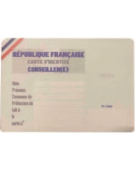 CARTE ÉLU PENTAPRINT