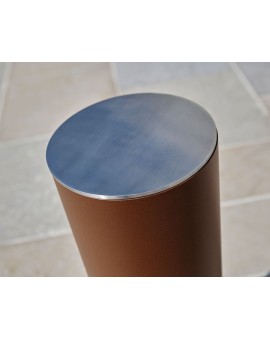BORNE ACIER TANGARA Ø.220MM GRIS PROCITY