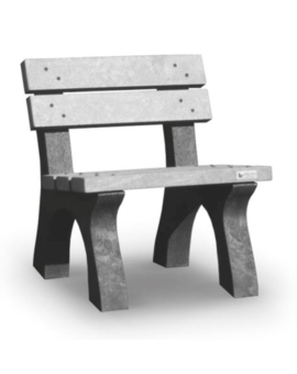 FAUTEUIL ARC EN CIEL GRIS