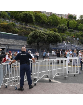 BARRIERE EXTENSIBLE DE SECURITE L. 4050MM