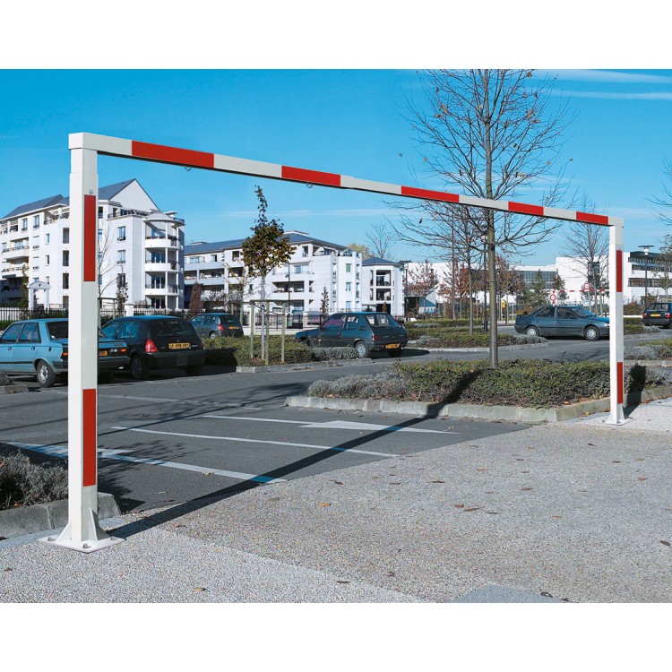 PORTIQUE FIXE UNIV. SANS TIRANTS REGLABLE - LARG. 3850 À 5200MM