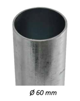 SUPPORTS ACIER Ø 60MM H. 2000MM