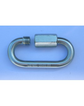 MOUSQUETON A L'UNITE RAL 9010 - BLANC