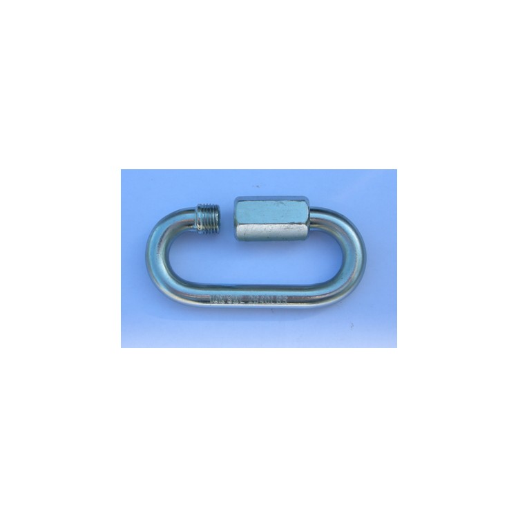 MOUSQUETON A L'UNITE RAL 9010 - BLANC