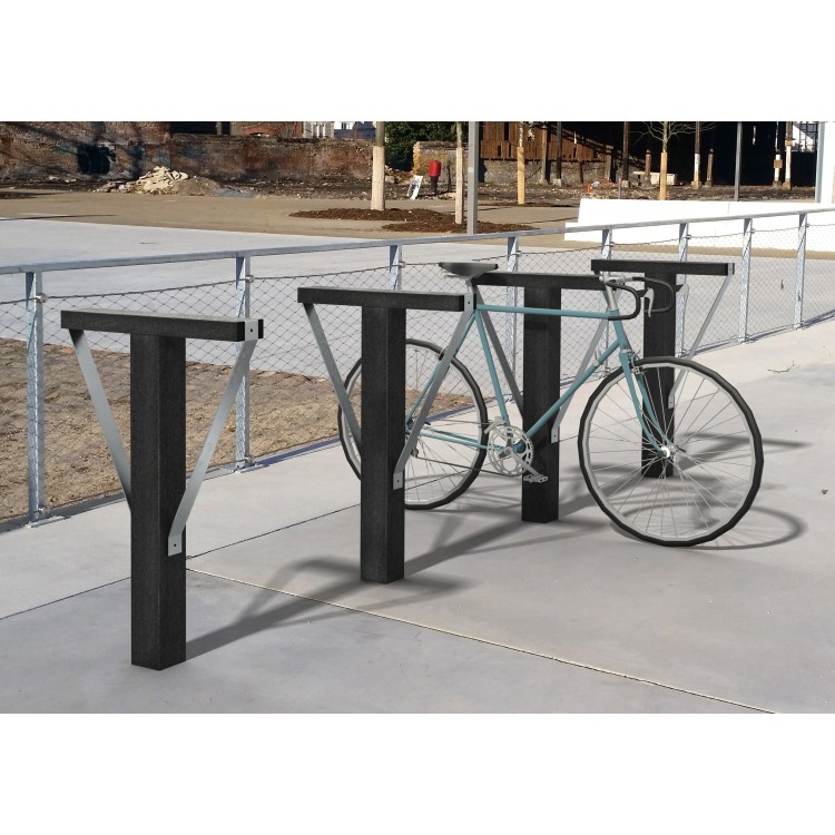 SUPPORT CYCLE RECYCLE BARCELONE GRIS
