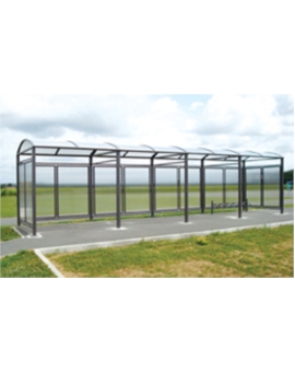 ABRI CYCLES TB CARRE / COMPL - SS BARDAGE GRIS PROCITY