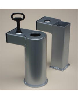 SYSTEME AMOVIBILITE AVEC VERROUILLAGE - POUR BARRIERE