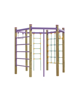JEU HEXAGONAL A GRIMPER (3 À 12 ANS)
