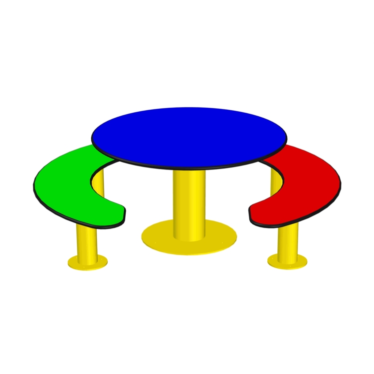 TABLE ENFANT + 2 BANQUETTES