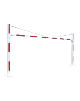 PORTIQUE FIXE EXTENSIBLE DE 5,25 A 7,55M - AVEC TIRANTS