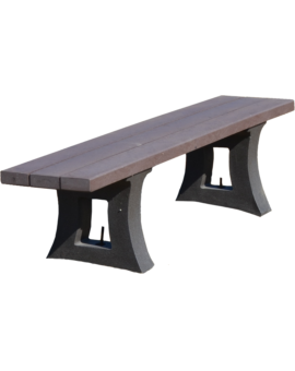 BANQUETTE PARTHENAY 1500MM GRIS