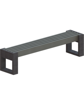 BANQUETTE HORIZON GRIS